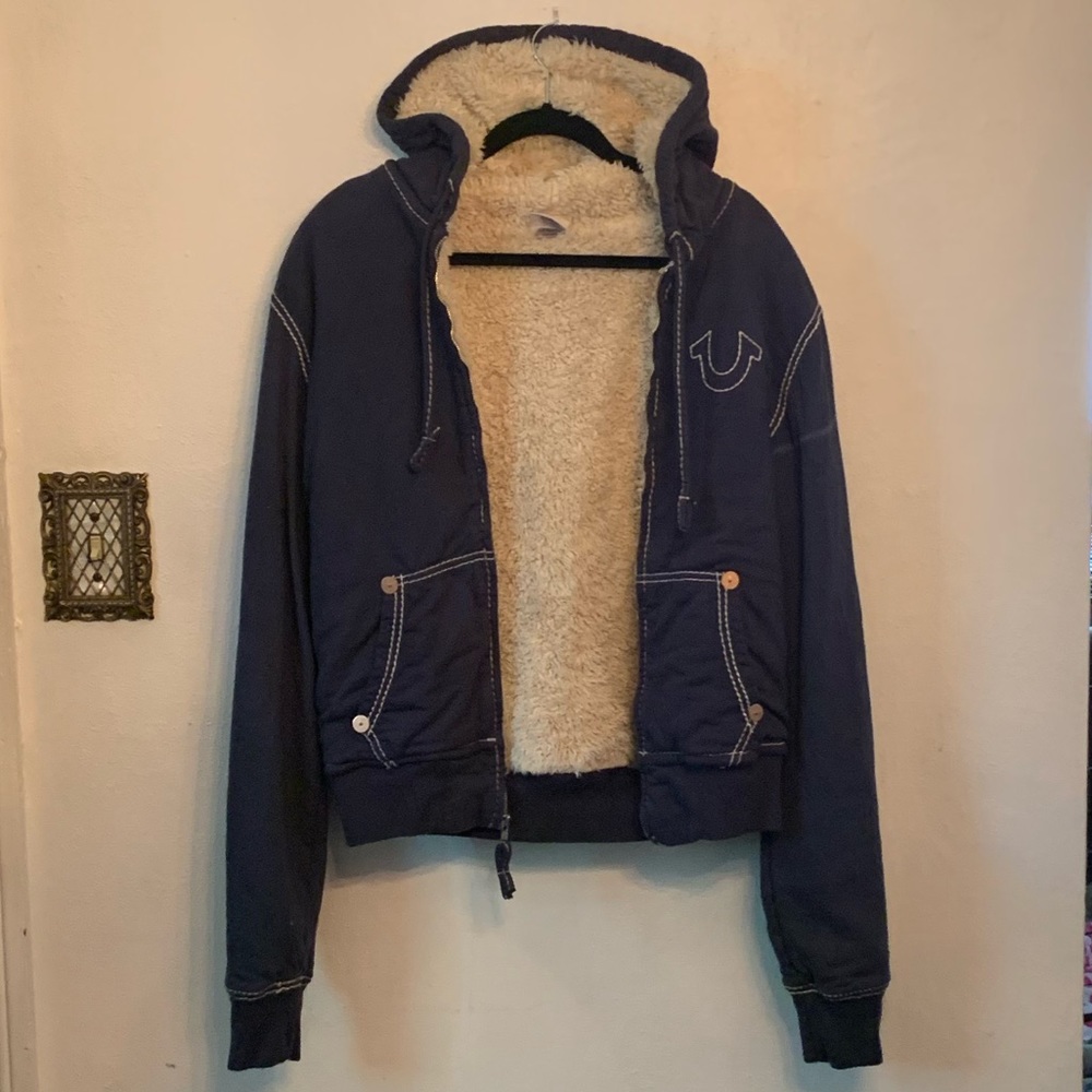 True Religion Lined Hoodie